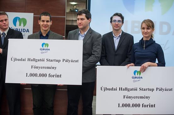 Fiatalok innovatív ötleteinek támogatása – Startup pályázati díjakat adott át a kerület